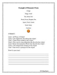 Terjawab • terverifikasi oleh ahli. Diamante Poem Handout Teaching Writing Guided Writing Teaching Letters