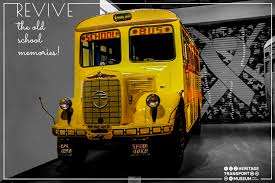 Tata School Bus 1210 D From 1967 Is Amongst The Rare Amazing Bus Collection Of The Museum Nostalgic Travel Vi Transport Museum Museum Vintage Collection