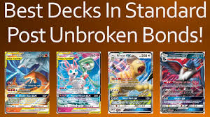 Standard bo1 traditional standard historic bo1 traditional historic brawl historic brawl mtga events pioneer modern legacy vintage commander limited pauper. Best Decks In Standard Post Unbroken Bonds Pokemon Tcg Youtube