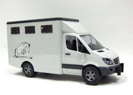 Mb Sprinter Animal Transporter Incl 1 Horse By Bruder Horse Transport Emergency Vehicles Horses