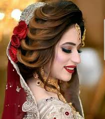 Waoooo Pakistani Bridal Hairstyles Bridal Hairstyle Indian Wedding Pakistani Bridal Makeup