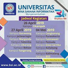 Saya dan mereka mencari informasi tentang jadwal kuliah karena saya sudah buka website bsi namun jadwal belum muncul.pertama saya melihat di mading kampus,namun saya belum mengerti bagaimana cara mencari jadwal kuliah kelas saya.untung ada kaka angkatan lama yang mengajari. Jurusan Di Bsi Bekasi Masnurul