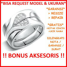 Harga cincin tunangan emas putih. Harga Cincin Tunangan Emas Terbaik Cincin Aksesoris Fashion Juni 2021 Shopee Indonesia