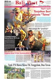 Contoh makalah pkl smk dengan judul tentang odgj. Edisi Selasa 11 Maret 2018 Balipost Com By E Paper Kmb Issuu