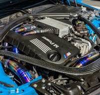 S55 M3/M4/M2C Titanium Front Mount Air Intakes for F80/F82/F83/F87Comp