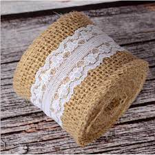 Check spelling or type a new query. Burlap Ribbon For Crafts Lace Ribbon Floral Rustic Ribbon White Lace Trims Burlap Tape Jute Natural Ribbon Burlap Roll With Lace For Rustic Wedding Decorations Walmart Com Walmart Com