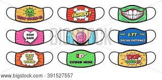 The global community for designers and creative professionals. Face Mask Design Vector Photo Free Trial Bigstock