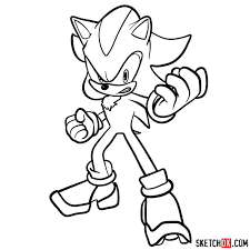 On our website you can choose coloring pages for boys, that will be interesting to your child, and print them for free. Sonic X Shadow Coloring Pages