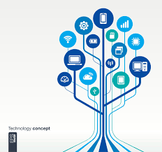 Techno Tree Technology Icon Technology Background Technology Posters