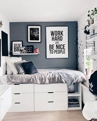 Decorating a bedroom for a young man can be easy if you keep it simple by just changing the color scheme. Dream Big Print Dream Big Poster Dream Wall Art Dream Big Art Kids Room Art Decor Starry Dream Big Wall Art Dream Big Typography Quote In 2021 Small Room Design Bedroom