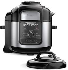 He also does mukbangs and challenges from time . Amazon Com Ninja Fd401 Foodi 8 Quart 9 In 1 Deluxe Xl Pressure Cooker Air Fry Crisp Steam Slow Cook Sear Saute Bake Roast Broil Yogurt Dehydrate Extra Large Capacity 45 Recipe Book Stainless Finish