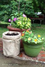 Make sure that you check it out. Turn A 5 Gallon Bucket Into A Burlap Planter For Pennies Hawk Hill