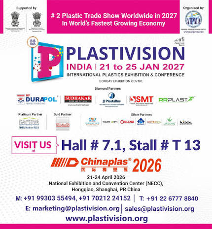 PLASTIVISION INDIA 2027 — Bombay Exhibition Centre, Mumbai, Maharashtra, India