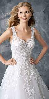 Kenneth Winston 1769 Classic Lace Ball Gown With Sweetheart Neckline Lace Thick Straps Romantic Weddi Bridal Gowns A Line Wedding Dress Lace Ball Gowns