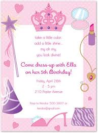 Whatsapp Birthday Invitation Message For Kids Dress Up Divas Birthday Party Invitations Princess Party Invitations Birthday Party Invitation Wording Birthday Invitations Kids