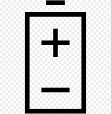 Freesvg.org offers free vector images in svg format with creative commons 0 license (public domain). Battery With Positive And Negative Poles Symbols Svg Icon Png Free Png Images Toppng