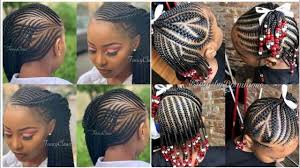 Partagez vos bons plans coiffure et beauté! Model Coiffure Africaine Pour Jeune Femme Tresse Africaine Avec Meche Youtube