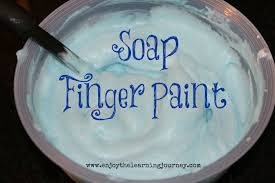 Radical red, pacific blue, lemon yellow, vivid violet & tickle me. Homemade Soap Finger Paint Enjoy The Learning Journey