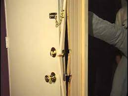 Install a concealed lock for french doors. Doors Kicked In Nightlock Helps Prevent Home Invasions Youtube