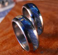 Titanium Rings Wedding Rings Wedding Ring Set His And Hers Rings Wood Rings Blue Rings Mens Ring Womens Ring Mens Wedding Ring Camo Wedding Rings Titanium Wedding Band Sets Wedding Rings
