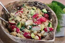 Radieschen Thunfischsalat Mit Weissen Bohnen Katha Kocht Leckere Salate Thunfischsalat Salat