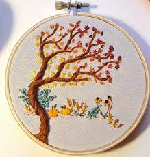 This gift would make a wonderful mother's day, grandparents day, or christmas gift.view this tutorial. Autumn Embroidery Wall Hanging 17 Steps With Pictures Instructables