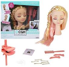 Hairstyles for long blonde hair are the embodiment of women's grace and beauty. Cgh Cute Girls Hairstyles Styling Head Straight Blonde Hair Doll Buy Online At Best Price In Uae Amazon Ae