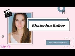 She left her hometown and moved to toronto. Ekaterina Baker Demo Reel Youtube