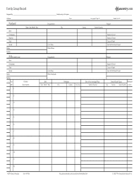 fillable online history denverlibrary family group record