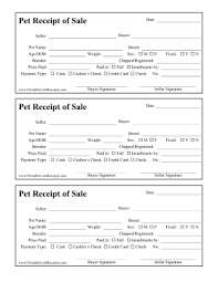 Breeders And Animal Sellers Can Use This Pet Receipt That Provides Name Age Breed And Payment In Dog Breeding Business Whelping Puppies Dog Breeding Kennels