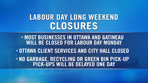 Check spelling or type a new query. What S Open And Closed For The Labour Day Long Weekend Ctv News