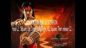 Shaolin monks is the ninth game in the mortal kombat series.it was developed and published by midway for the playstation 2 and xbox and was released september 16th, 2005 in the united states. Mortal Kombat Shaolin Monks Sub Zero Scorpion And Mk2 Unlock Ps2 Cheat Codes In Hindi Youtube