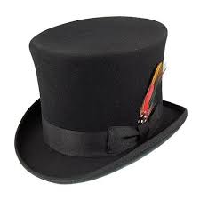 Jaxon Dzhejms Viktorianskij Top Hat Chernyj Iz Derevni Shlyapy Hats For Men Leather Top Hat Top Hats For Women