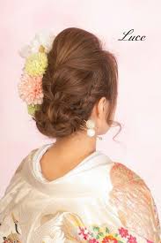 和装ヘア おしゃれまとめの人気アイデア pinterest alison tassel 結婚式 髪型 披露宴 髪型 ヘアメイク