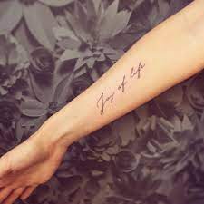 Love The Font Sleeve Tattoos Tattoo Quotes Tiny Tattoos