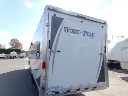 These models are packed with convenient features to whether it's a weekend on the river with your kayak, or a day trip to the bike show, you can be sure to find a forest river work and play toy. 2016 Forest River Work And Play 40fks Colton 74709a Richardson S Rv Centers