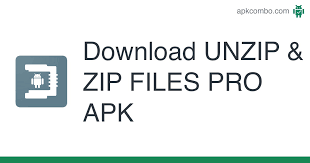 A zip and unzip file extractor for your android: Unzip Zip Files Pro Apk 8 0 0 Android App Download