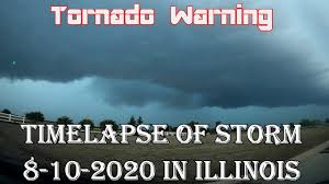 (wrex) — the national weather service in chicago has issued a tornado warning for northern winnebago county in north central illinois. Tornado Warning Time Lapse Of Storm Coming Thru 8 10 2020 In Illinois Youtube