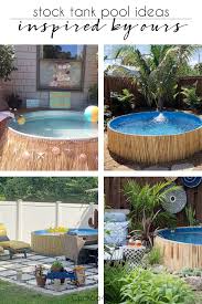 Stock Tank Pool Ideas Inspired By Our Pool Cuckoo4design In 2020 Stock Tank Pool Stock Tank Pool Diy Tank Pool