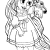 You can now print this beautiful baby princess disney rapunzel coloring page or color online for free. 1