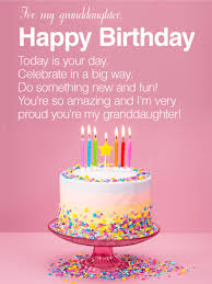 Happy Birthday Message For My Granddaughter You Re Amazing Happy Birthday Wishes Card For Granddaughter Birthday Greeting Cards By Davia Happy Birthday Fun Grandaughter Birthday Wishes Granddaughter Birthday