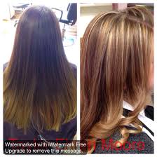 2 Color Partial Foil Brown Hair With Highlights Spring Hairstyles Hair Color