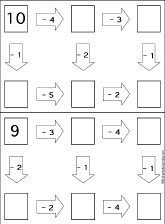 The application of basic skills are required much more. Follow The Arrows Math Puzzles Enchantedlearning Com