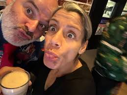 Merry Christmas at beach club bar and grill