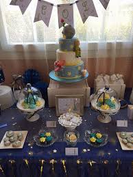 Des bouquets aux couleurs du baptême, ainsi qu'une représentation de la terre et du petit prince ornaient les tables. L Anniversaire De Nicolas Sur Le Theme Du Petit Prince De Saint Exupery My Fair Party