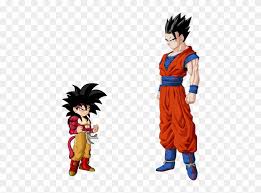 Maybe you would like to learn more about one of these? Dragonball Gt Super Saiyan 4 Goten Vs Dragonball Z Mystic Gohan Clipart 1428795 Pikpng