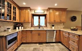 queensbury traditional kitchen with a