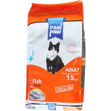 Pawpaw Balikli Yetiskin Kedi Mamasi 15 Kg Fiyati