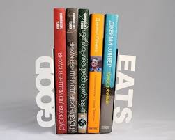 10 Clever Food Themed Bookends For Your Cookbook Collection Bookends Modern Bookends Functional Decor Buy modern decorative bookends and get the best deals at the lowest prices on ebay!