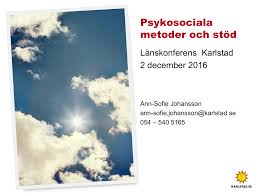 Ask anything you want to learn about sofie johansson by getting answers on askfm. Psykosociala Metoder Och Stod